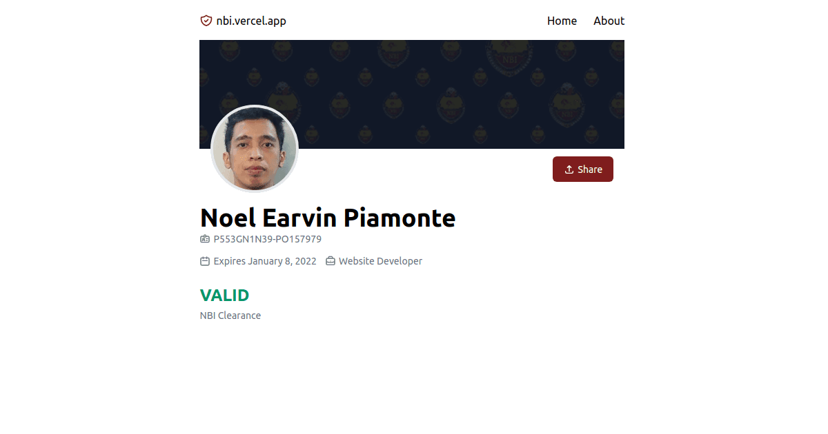 Screenshot of nbi.vercel.app