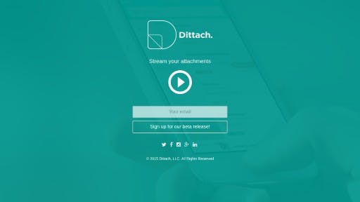Screenshot of Dittach