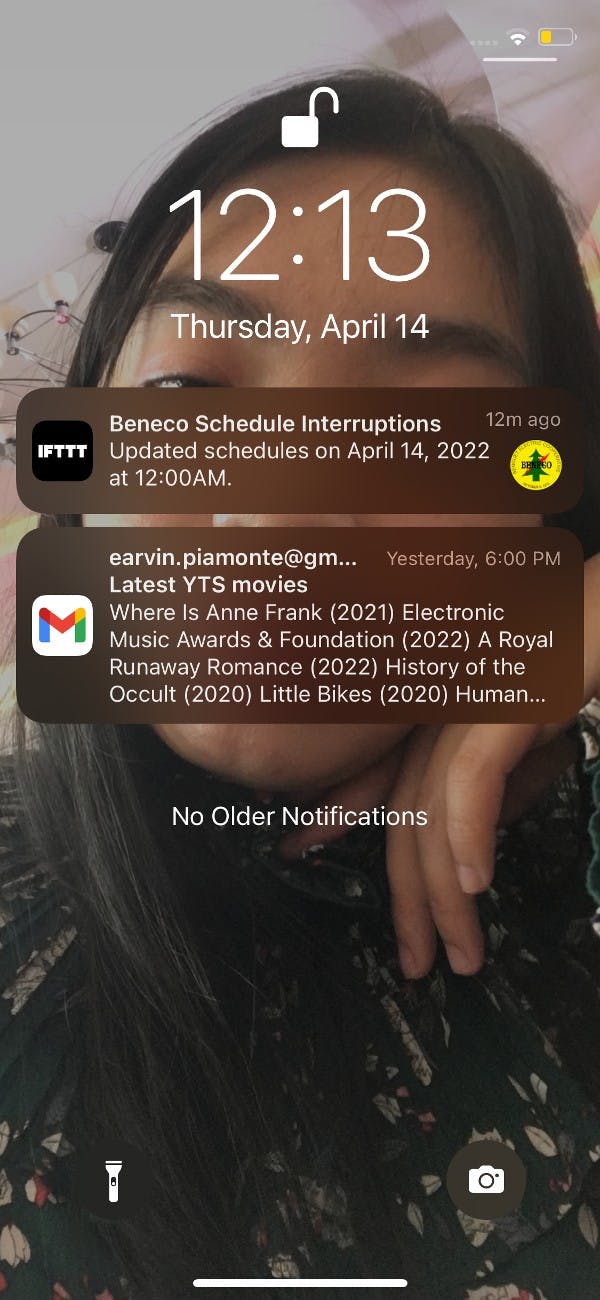 Screenshot my iPhone lock screen